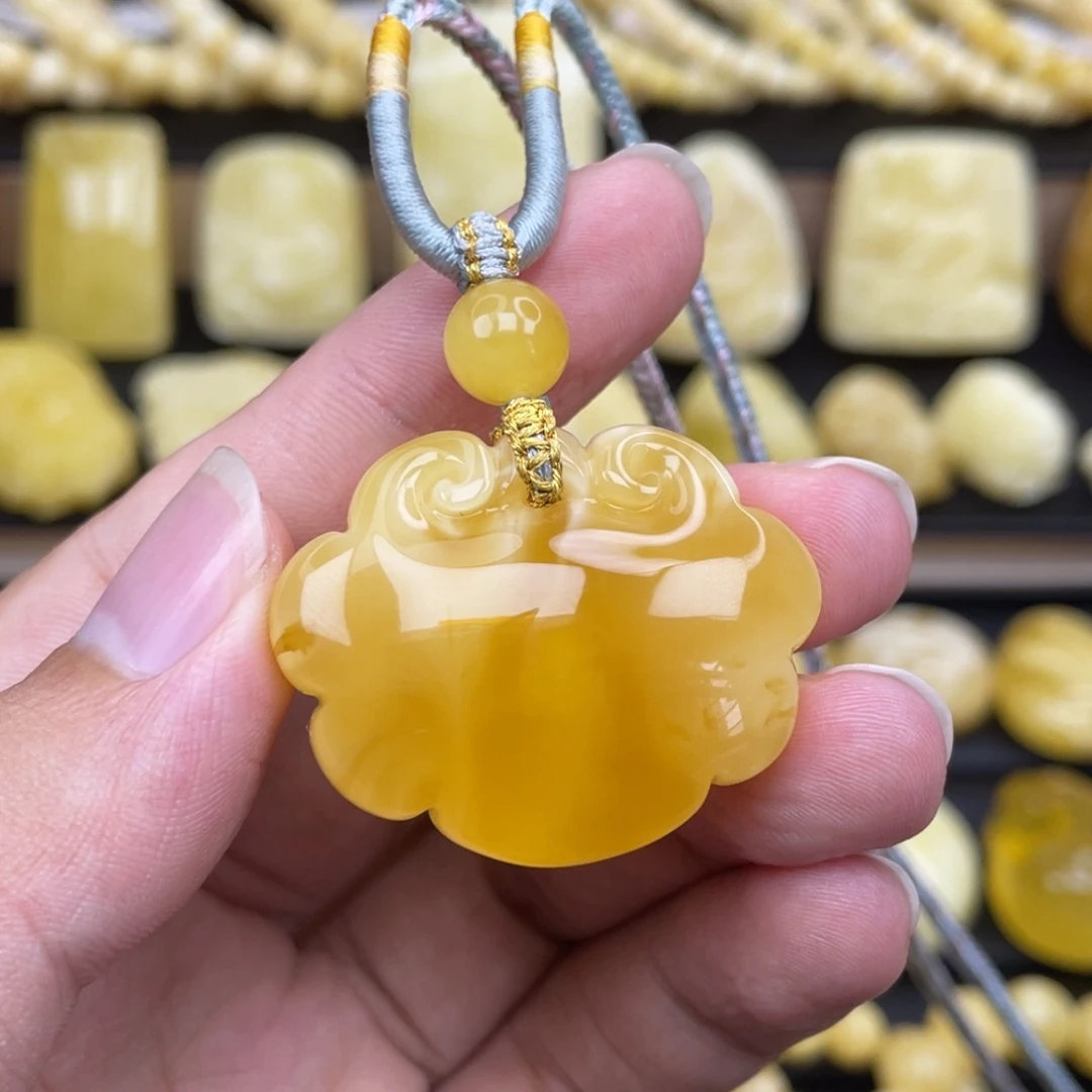 裸石琥珀未镶嵌琥珀蜜蜡