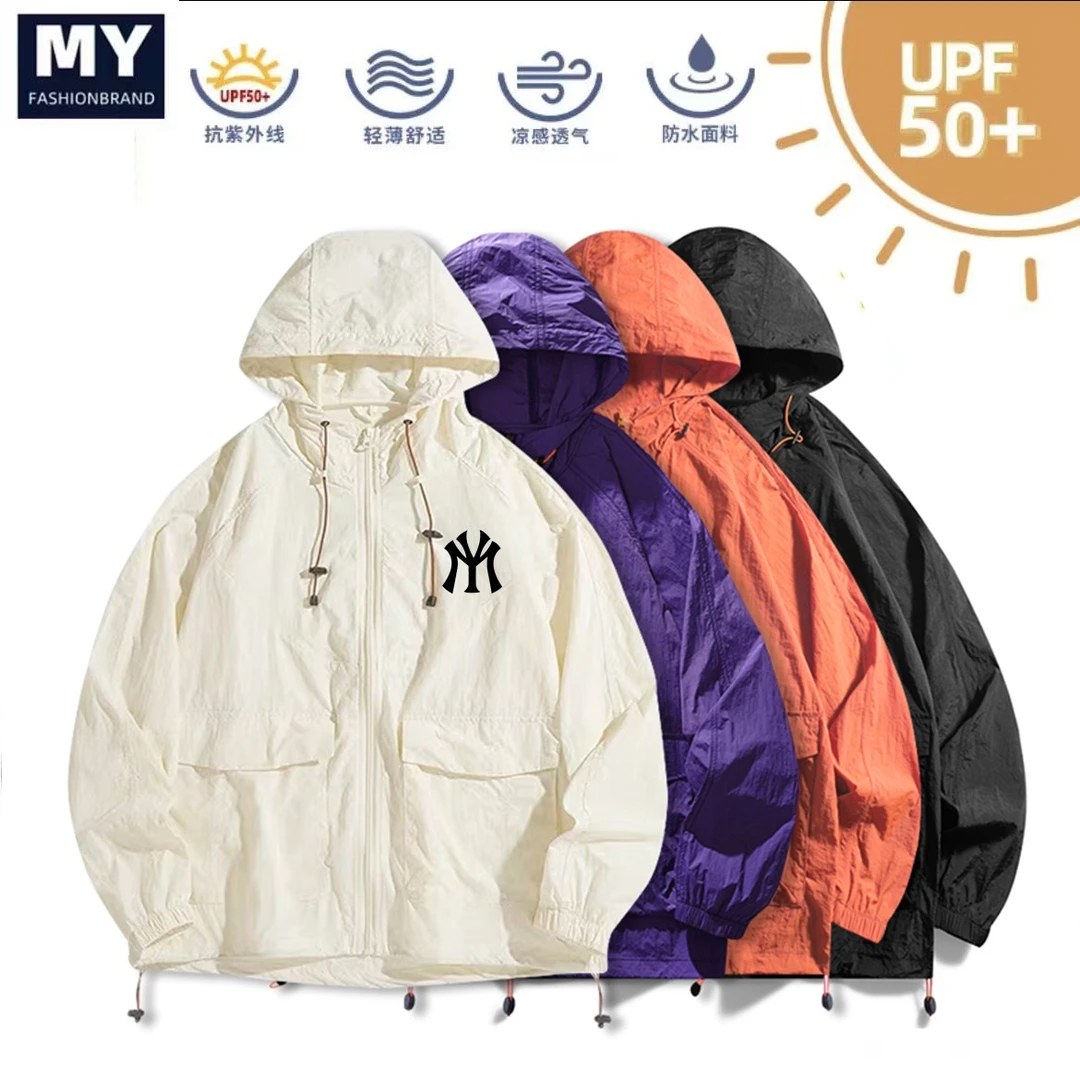 MY夏季新款情侣防晒衣运动休闲速干男女款防晒服百搭轻薄外套