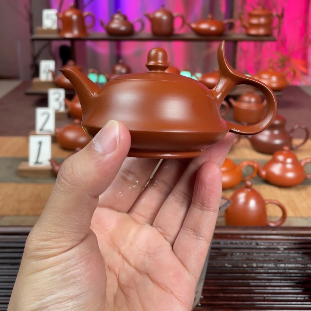渔***安紫砂茶壶精工超薄将军