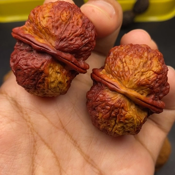 把件文玩核桃39尺饕餮金蟾