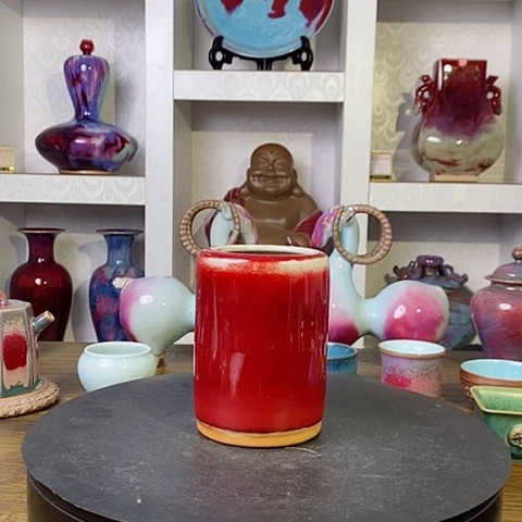 摆件禹州神后钧瓷原产地~