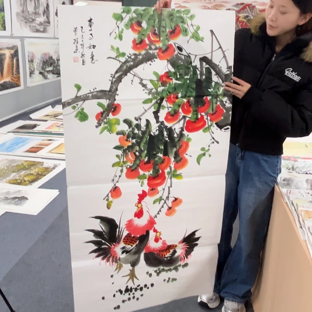 国画M精品手绘作品