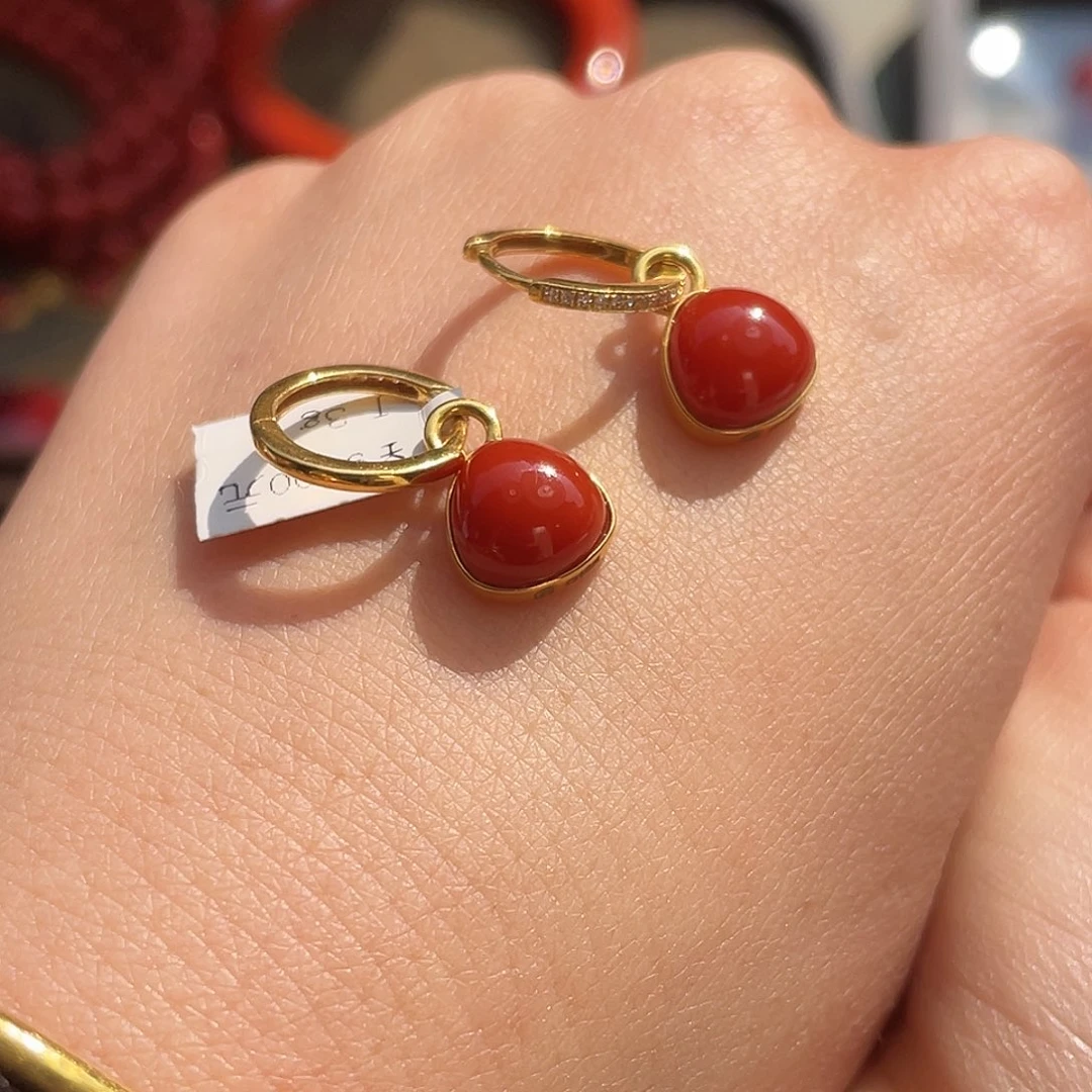 南红玛瑙手链18K金镶嵌?***?