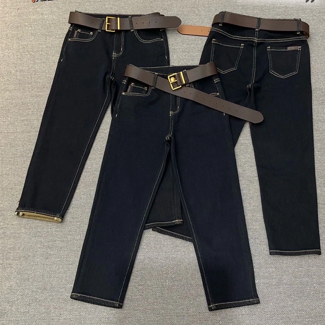 黑金烟管牛仔裤15336（裤长85左右）