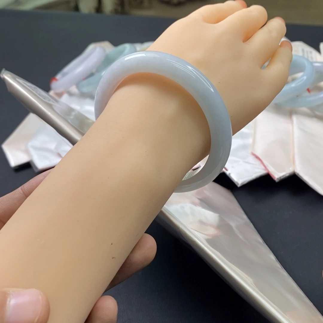 翡翠未镶嵌手镯翡翠手镯007843