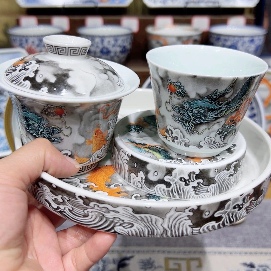 景德镇陶瓷高温茶具