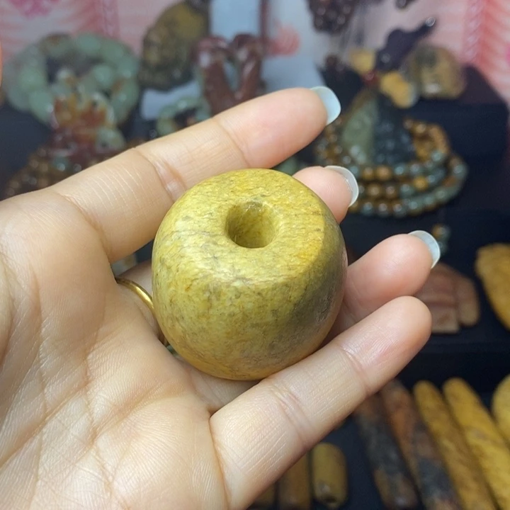 岫岩河磨玉（透闪石质玉）未镶嵌把件