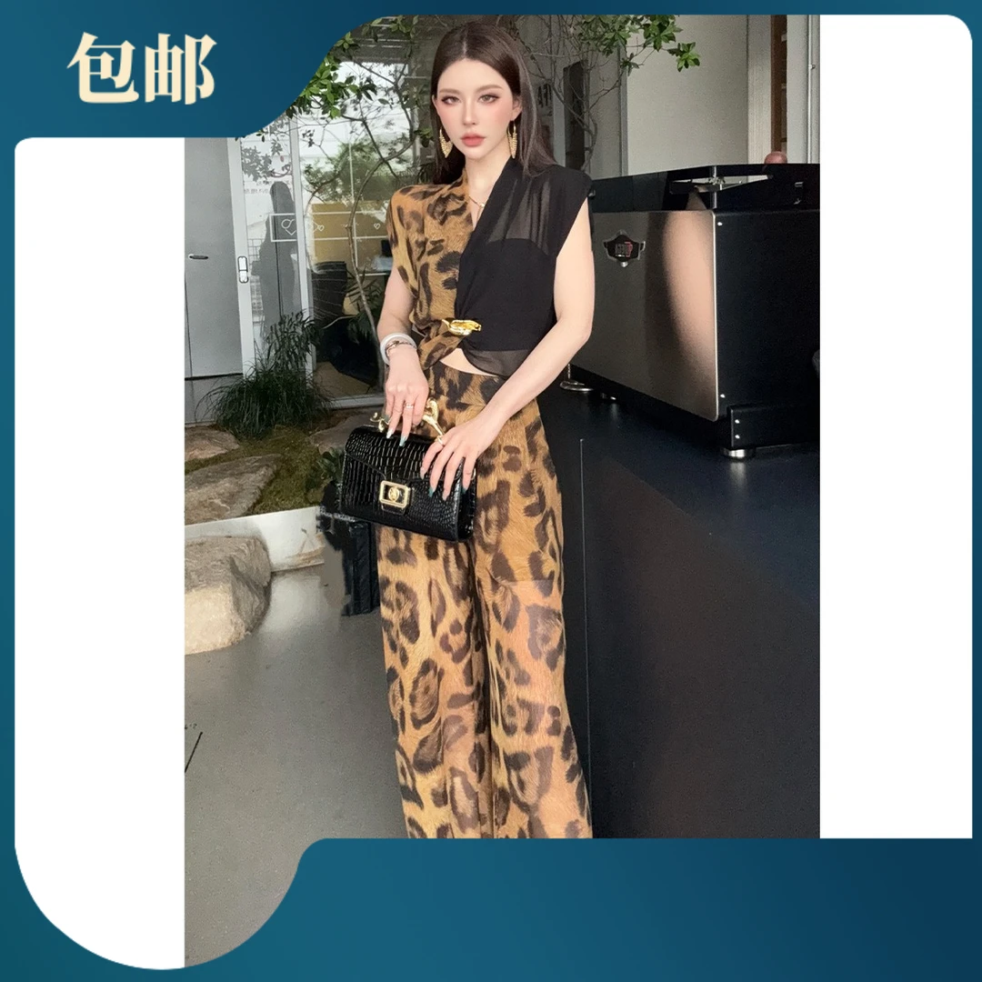 SS姗姗衣服多巴胺财阀千金女装后妈裙2025新款爆款套装