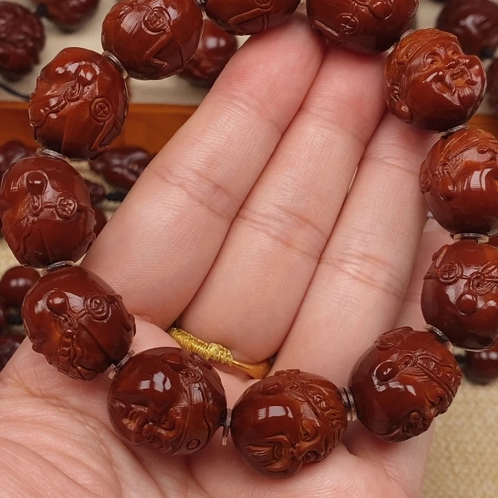 ℳ***࿐橄榄核吊坠地主老财