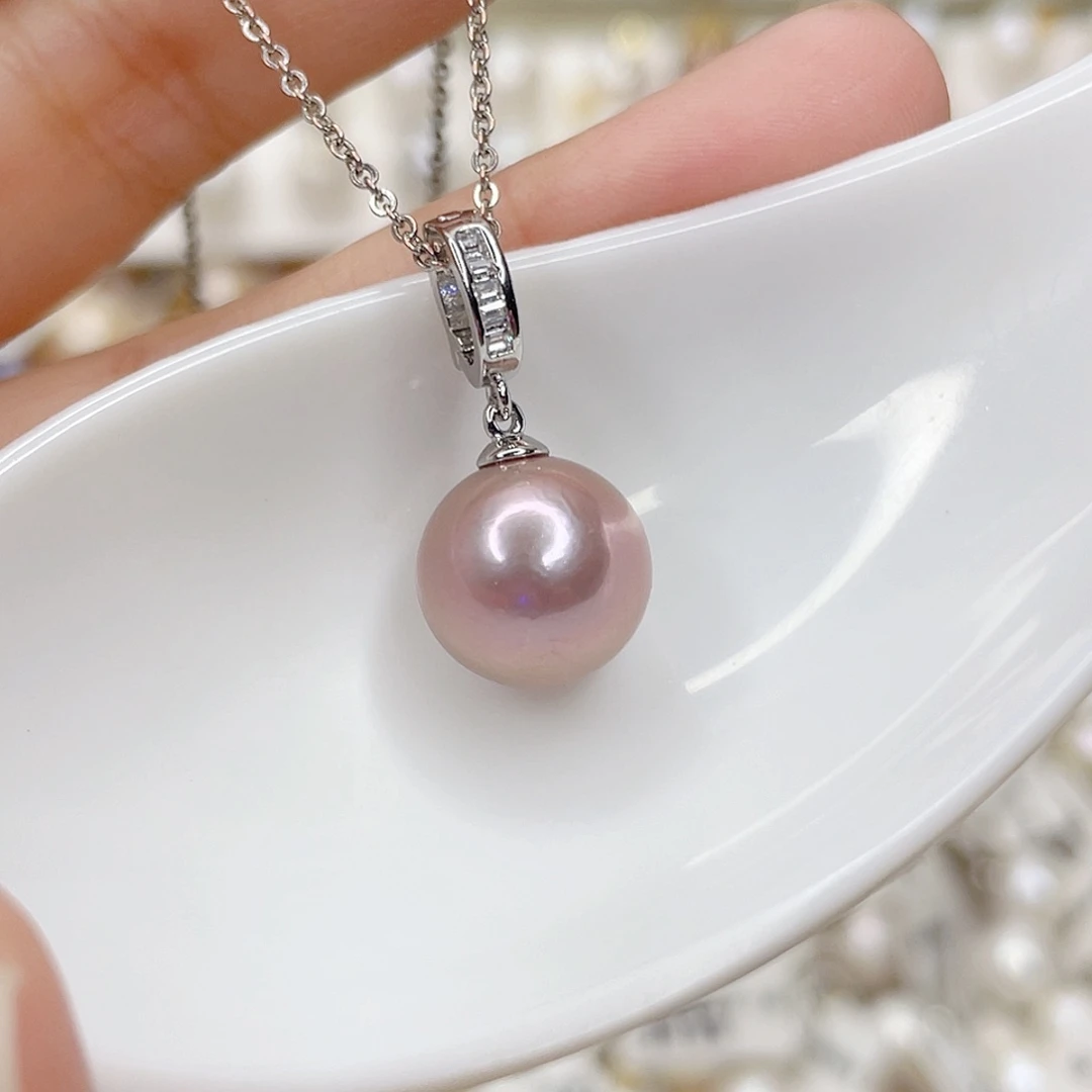 淡水珍珠未镶嵌吊坠(赠链)