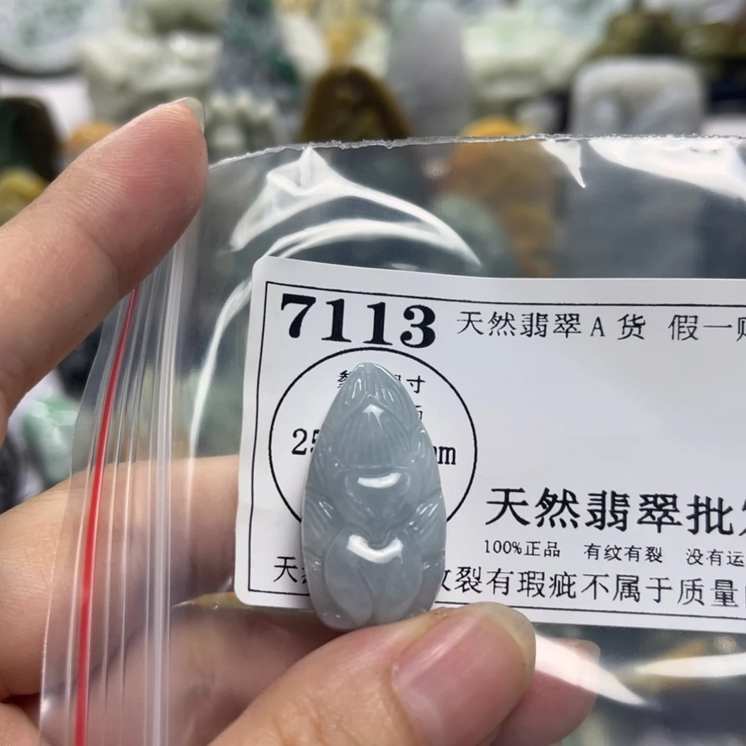 颈饰未镶嵌翡翠7113