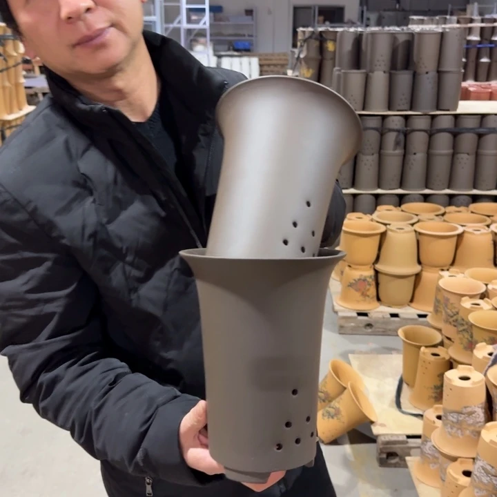 花盆紫砂紫砂花盆破损补发