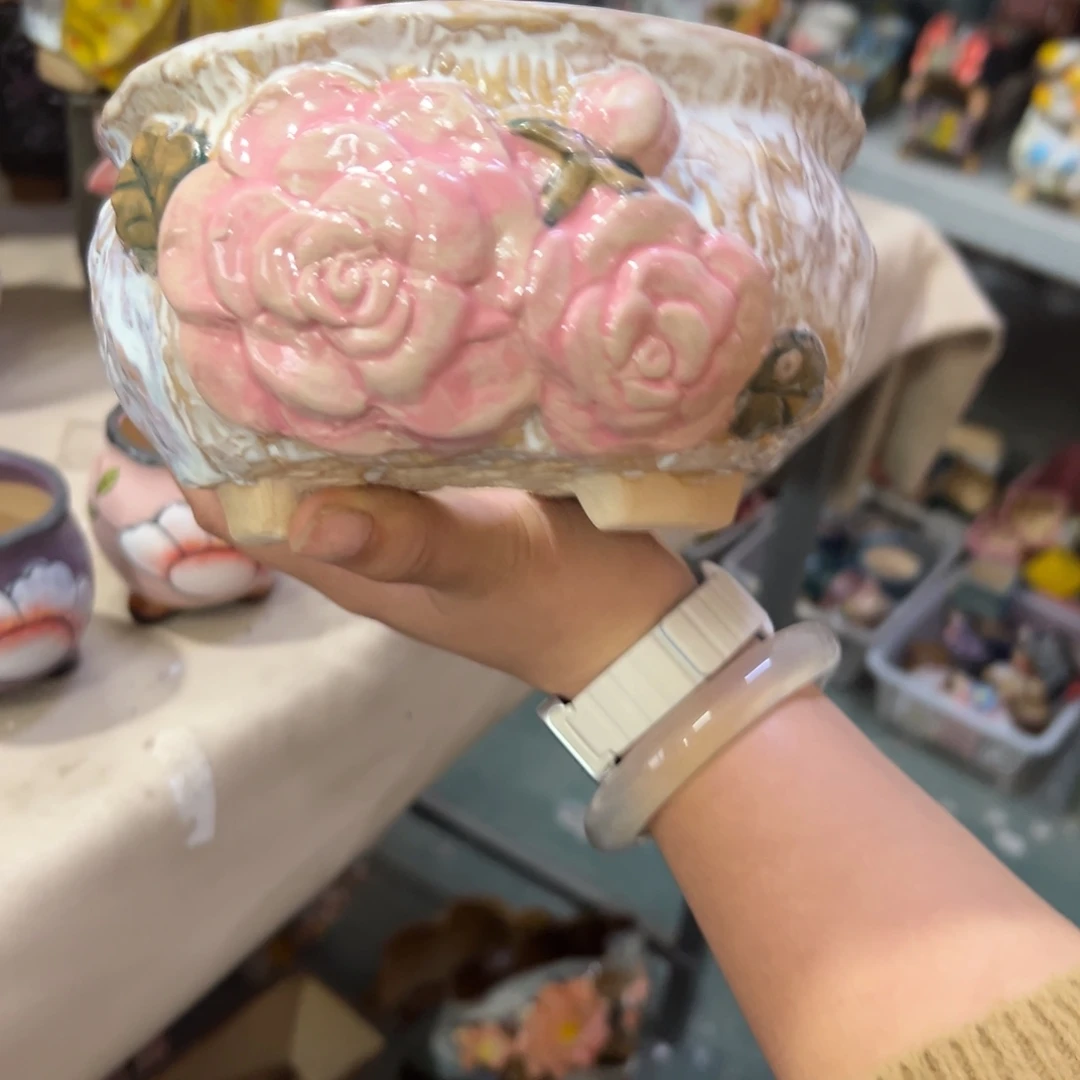 满20米秒退拉黑花盆