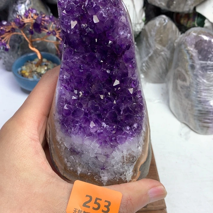 紫晶大型摆件（非配饰）未镶嵌