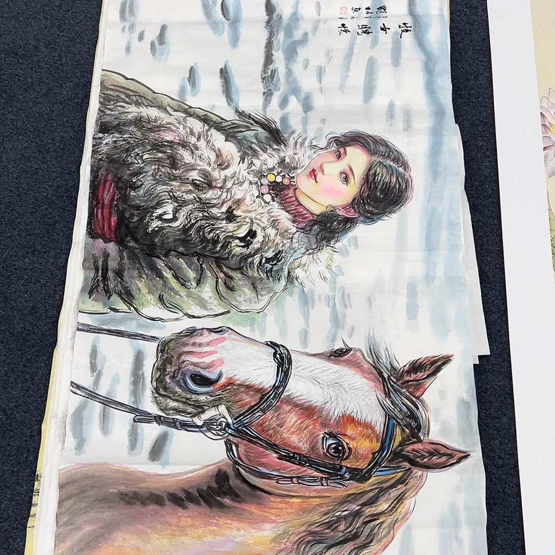 国画纯手绘作品欣赏