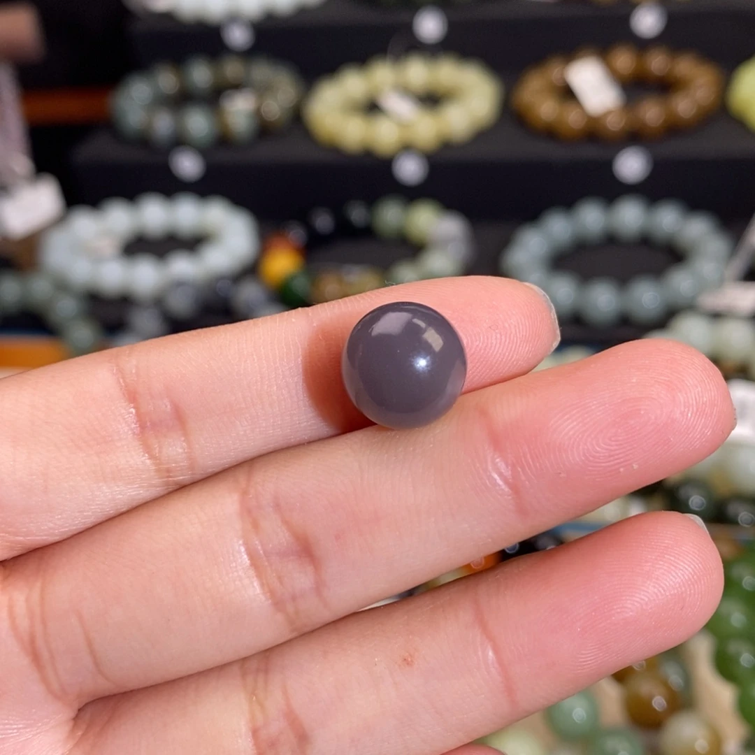 和田玉单珠未镶嵌W 12