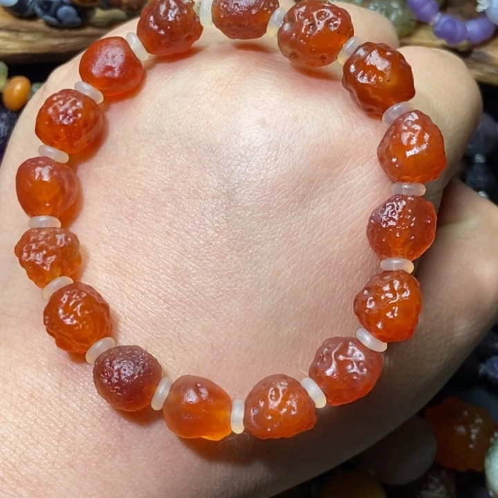 玛瑙/玉髓合金颈饰