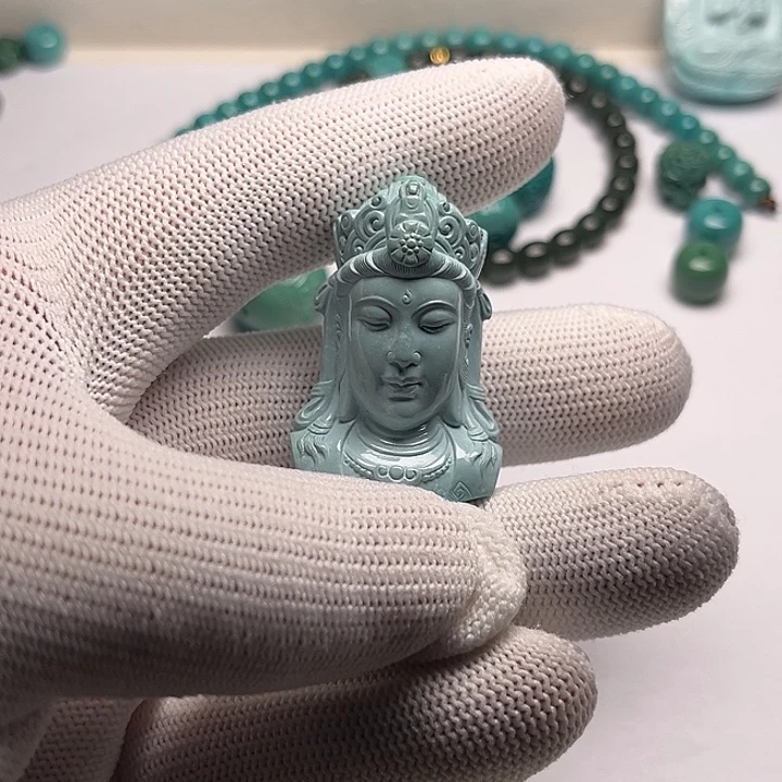 未镶嵌绿松石绿松石