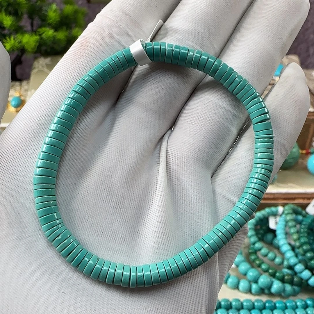 绿松石未镶嵌手串4.8mm