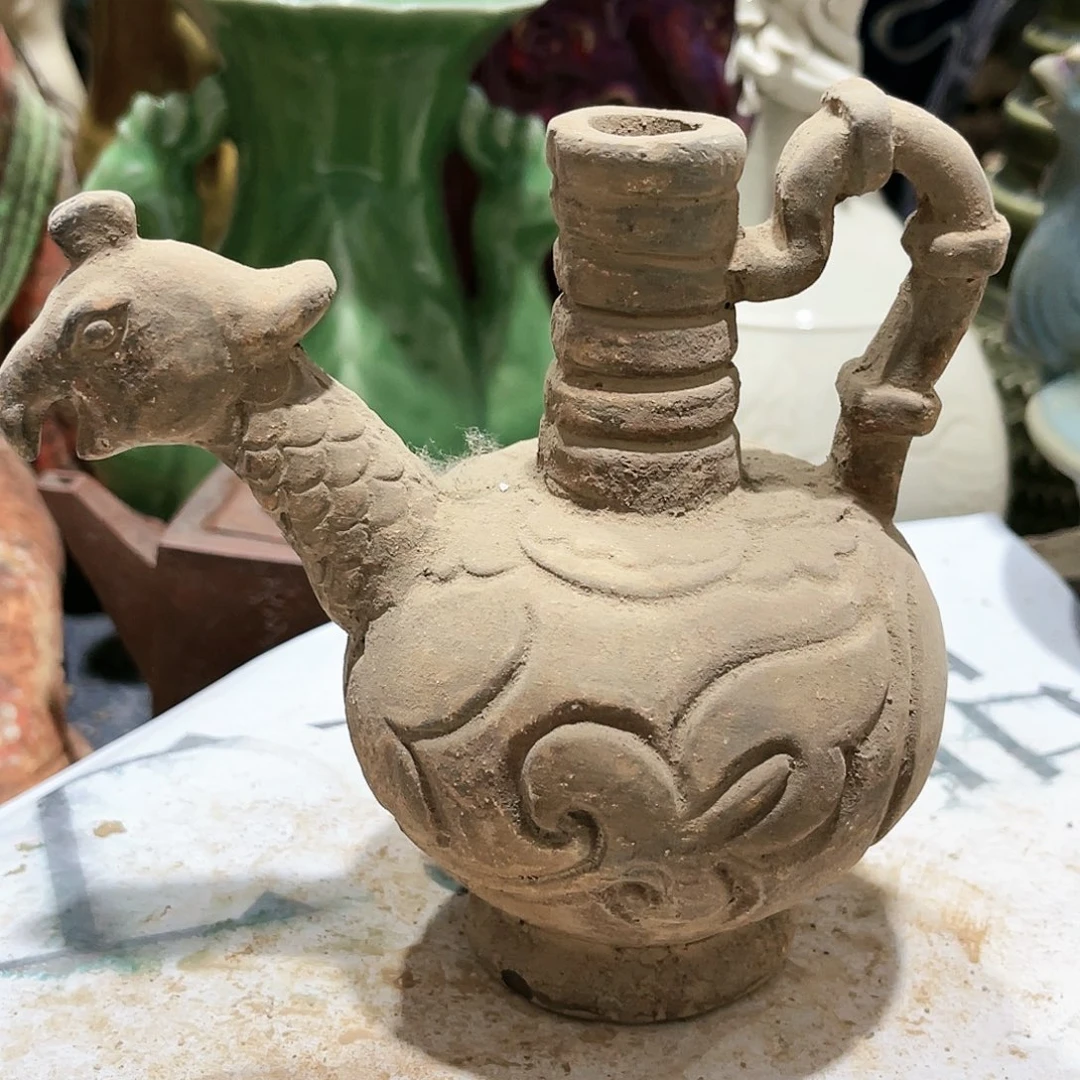 瓦当摆件摆件茶桌茶台陶瓷