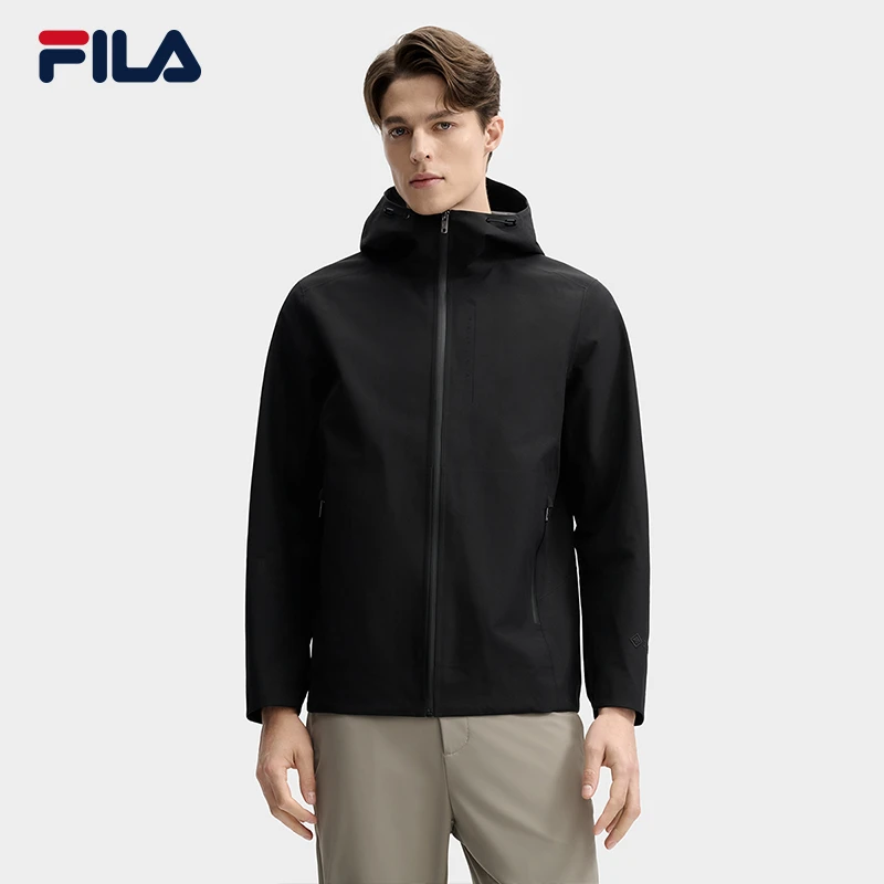 Fila/斐乐25年商务春季新款运动百搭男士户外夹克外套F11M512707F