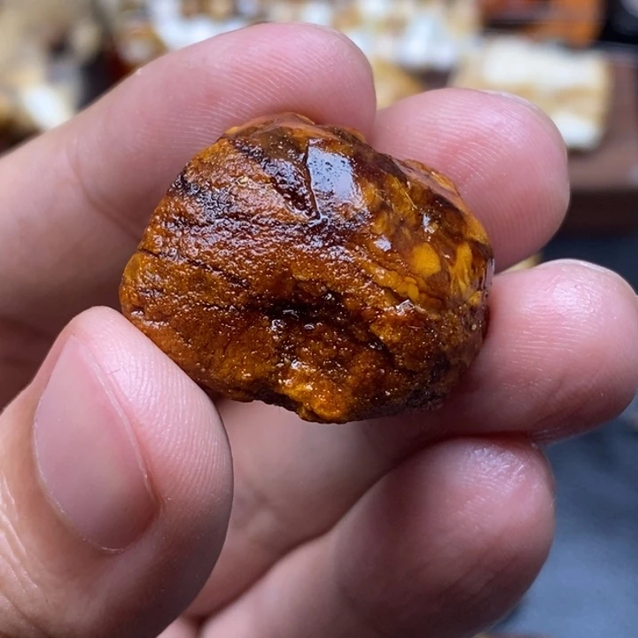 天***子未镶嵌定制琥珀琥珀蜜蜡