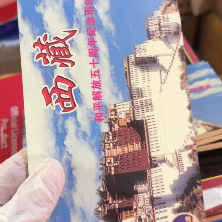 其他普通金属看图发货，2004西藏册字1本