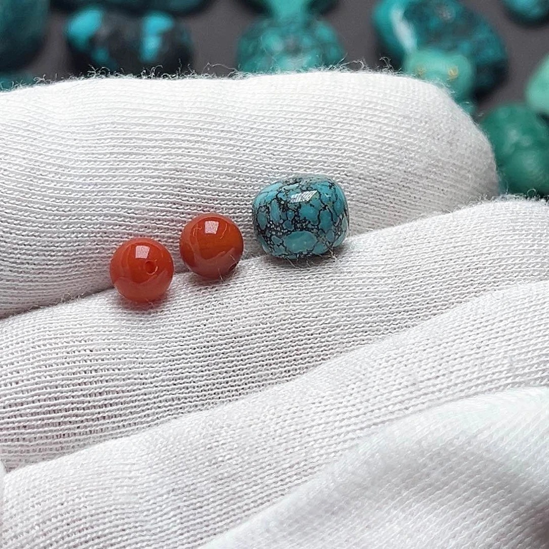 南红玛瑙松石未镶嵌