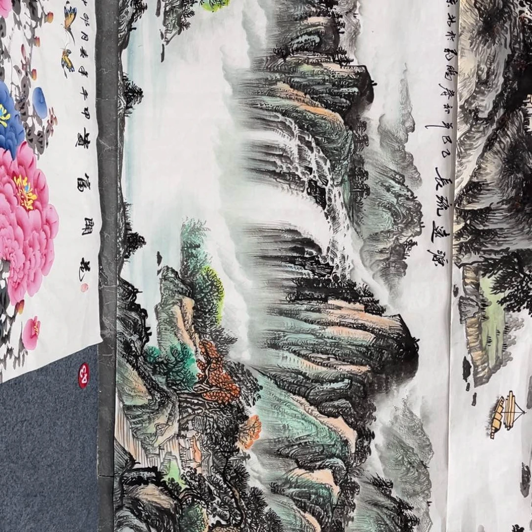 国画曙*源远流长，手工作品