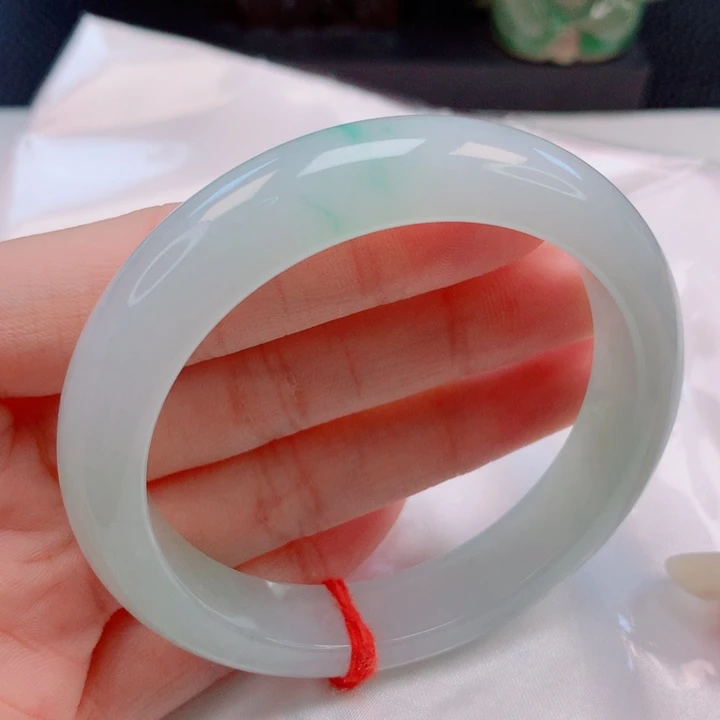 未镶嵌手镯翡翠55圈