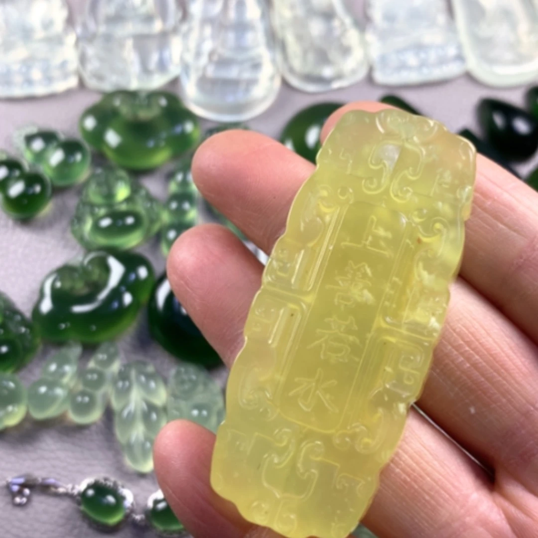 【闪购商品】蛇纹石玉岫玉未镶嵌