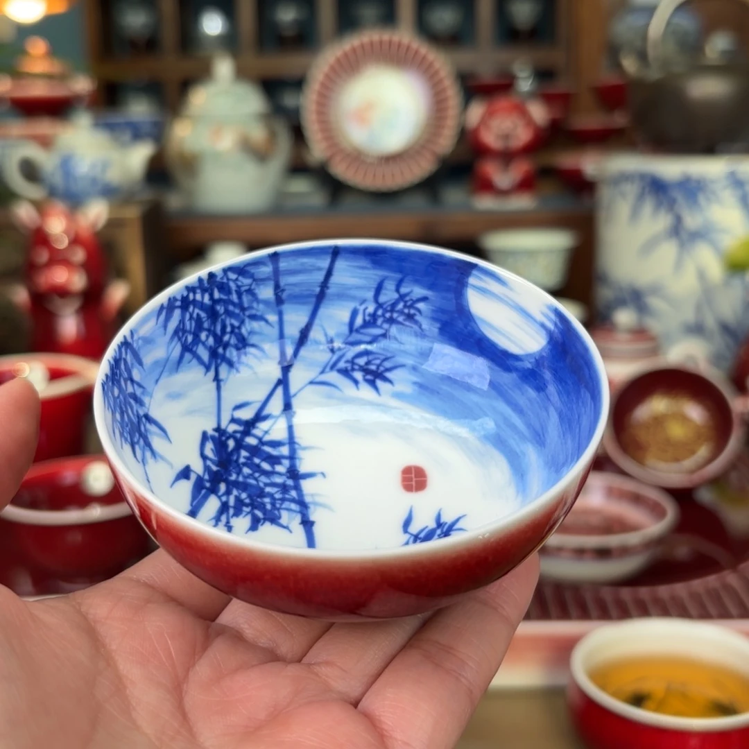 闻轩坊开播福利杯 精品月下竹影