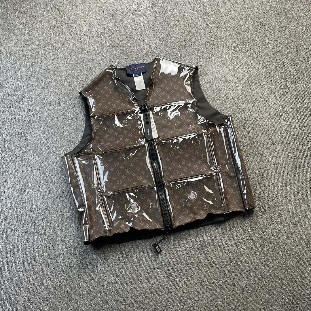 未使用 LouisVuitton/路易威登 yy 空气马甲 54码 103055