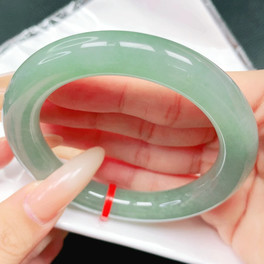 翡翠未镶嵌手镯55