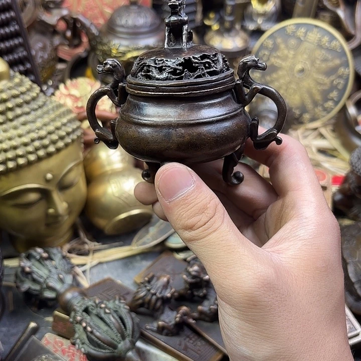 三木精品铜器摆件