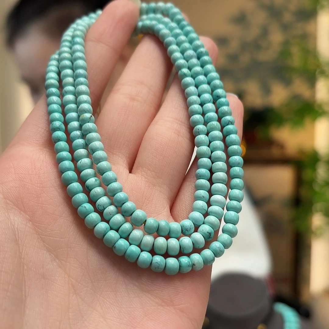 绿松石未镶嵌颈饰