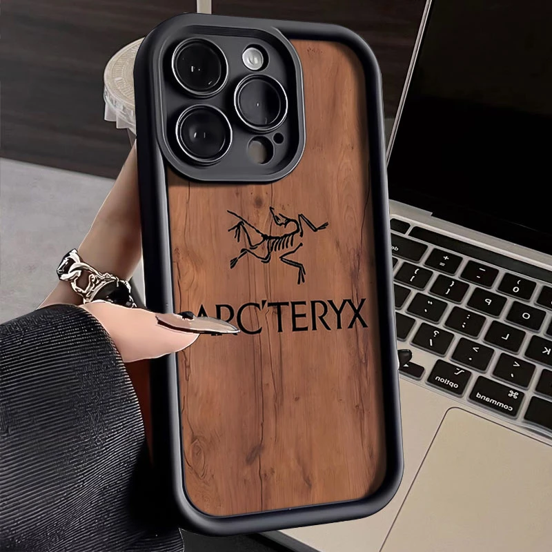 潮牌木纹适用iphone16苹果手机壳15promax金刚砂14软13全包1211