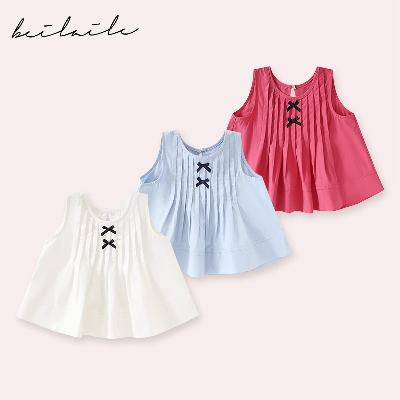 【木代棉 背心裙】女童连衣裙童装儿童婴儿夏季公主裙女宝宝裙子D18