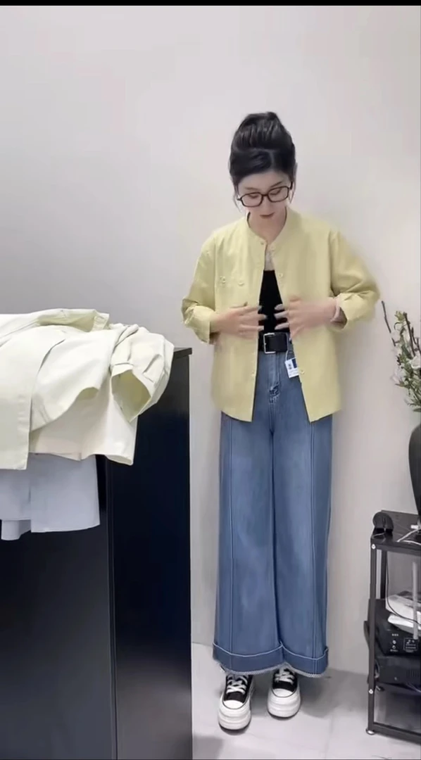 百搭简约轻熟风秋季休闲短外套女装九分袖短款单排扣春秋夏