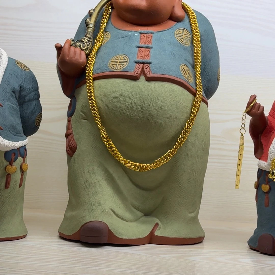 乐***呵茶宠紫砂紫砂地主老财