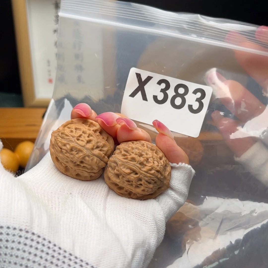 文玩核桃把件31左右凤胆x 383