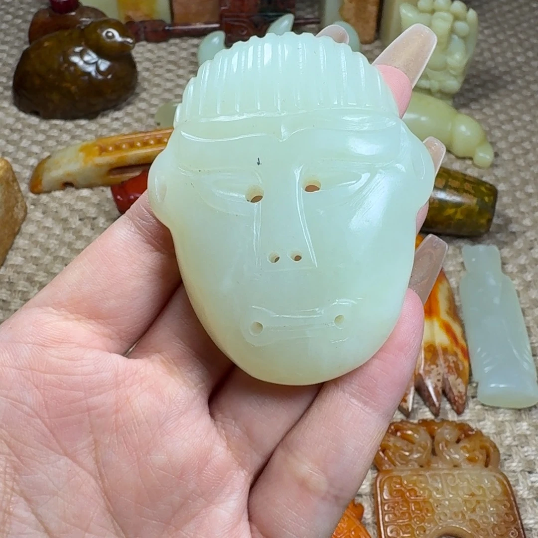 吊坠白玉菩提挂件