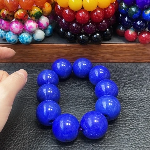 玛瑙未镶嵌手饰无极之蓝30