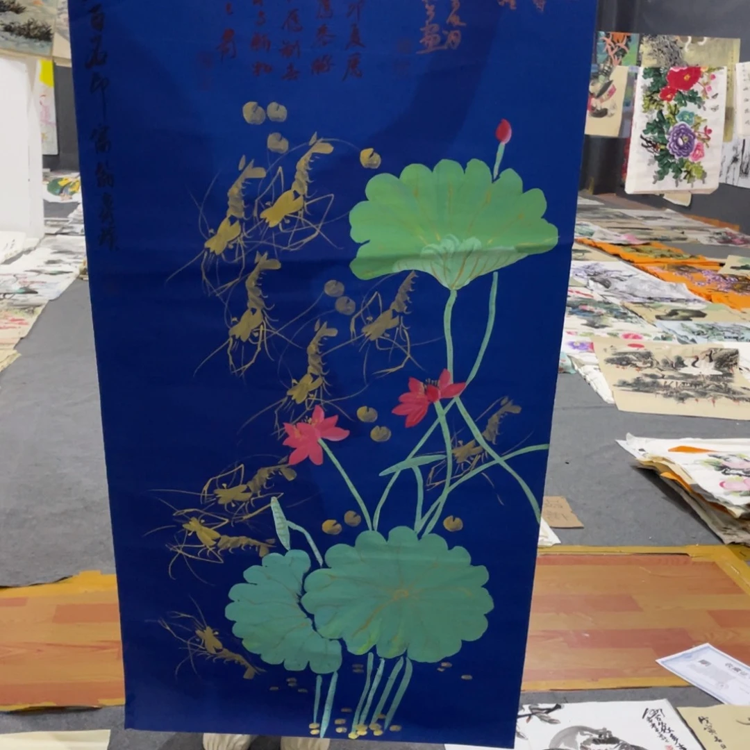 年画画创作等活动中的