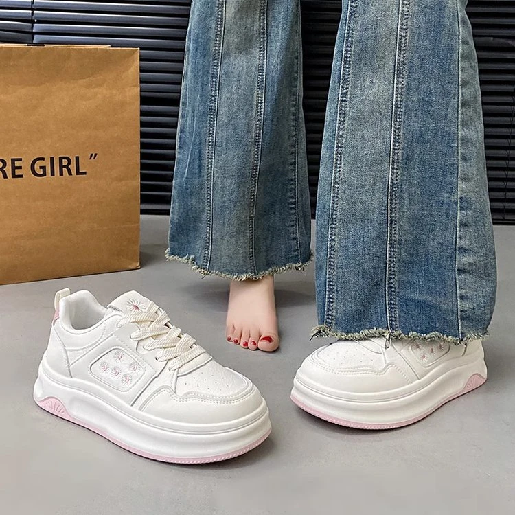 女鞋小白鞋时尚休闲百搭春季透气小众学生男士专业减震男款跑步鞋