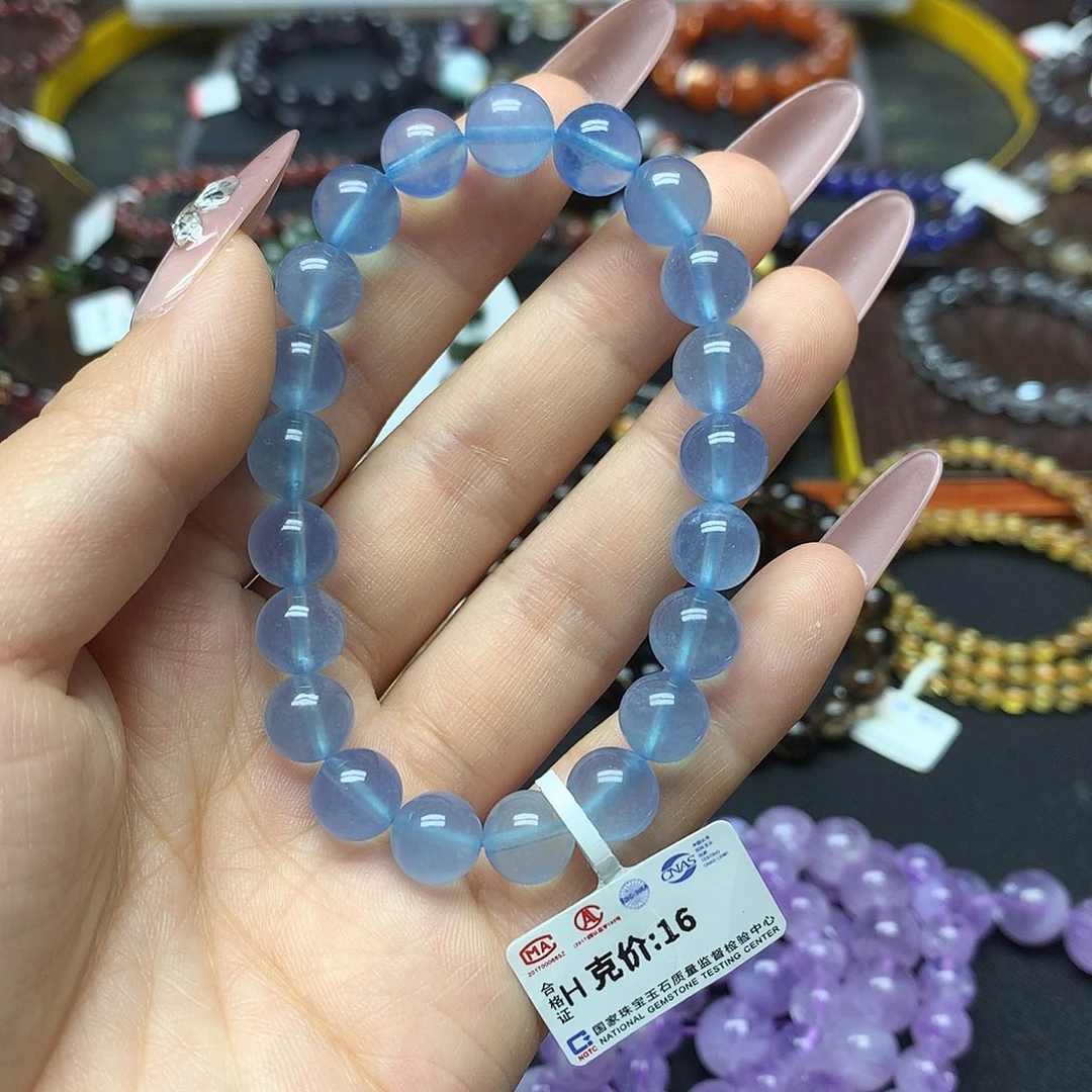 水晶手串未镶嵌小*张手链