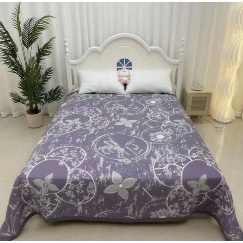 【路易公子】200*230多功能纯棉纱布盖毯