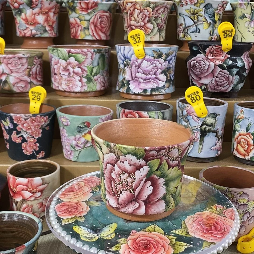 景德镇精品瑶晨美盆13/10.5