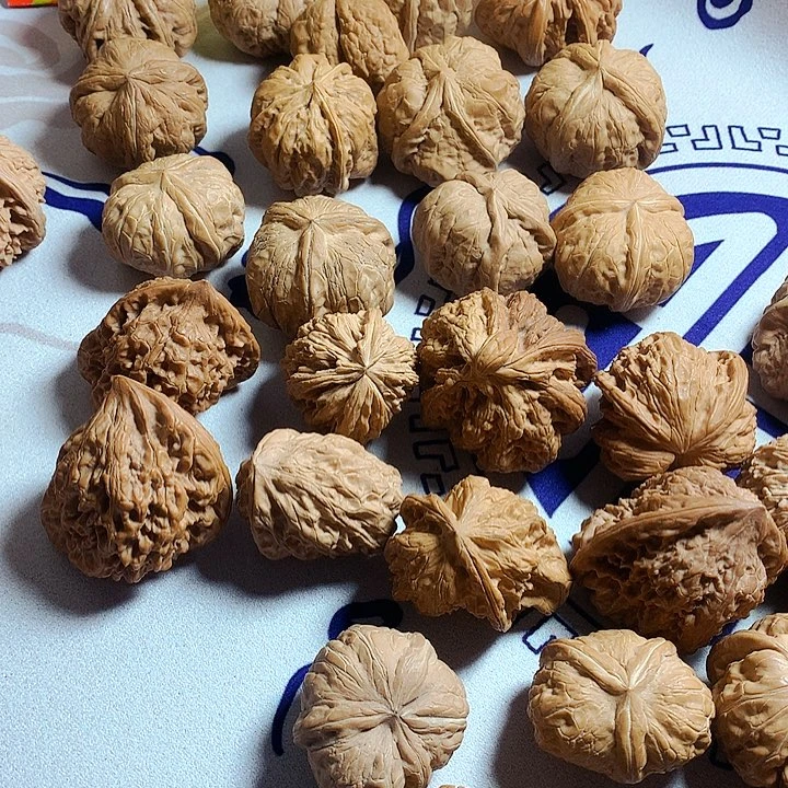 文玩核桃把件志*灯笼六棱