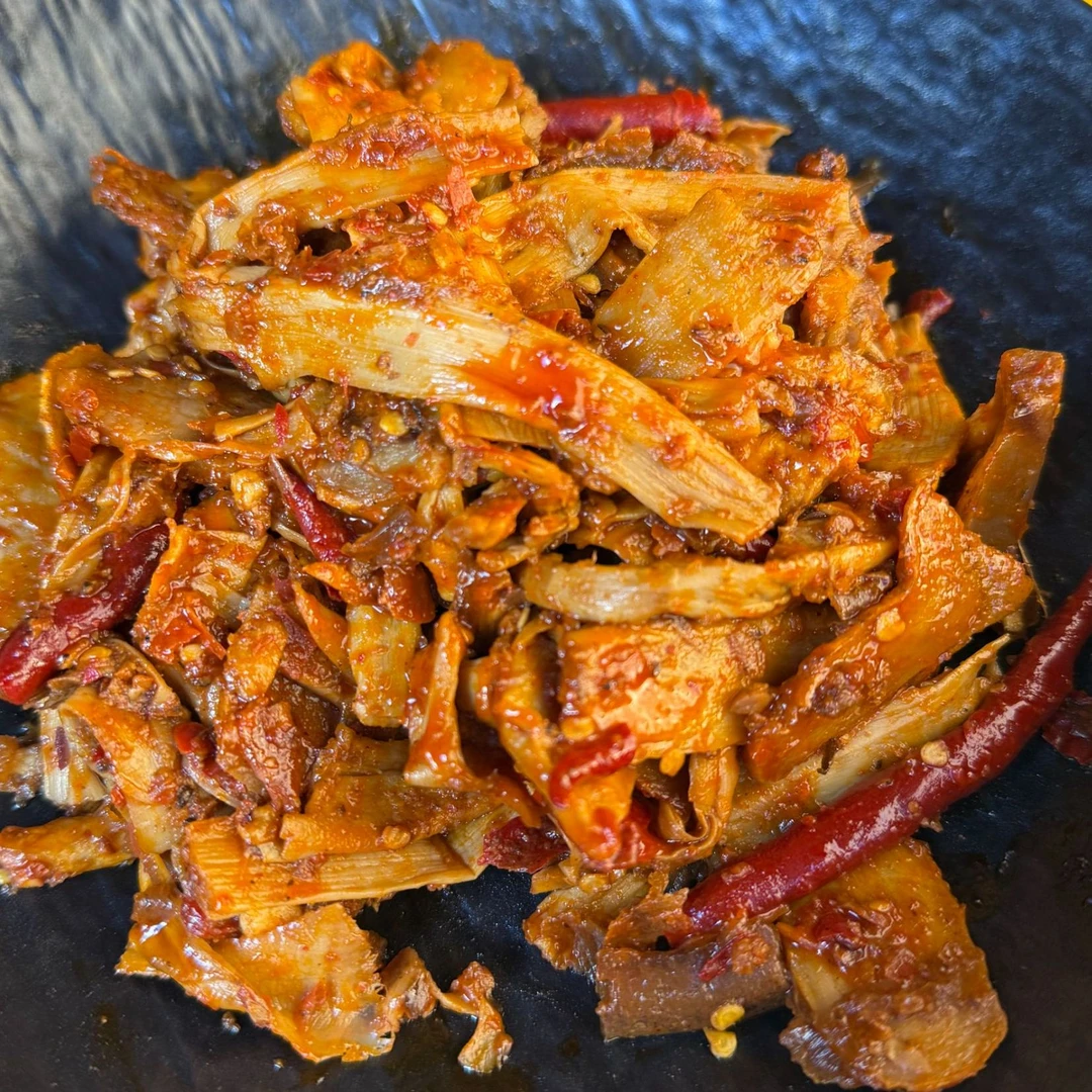 【卤辣子】云南保山特产美食农家味卤辣子卤笋子